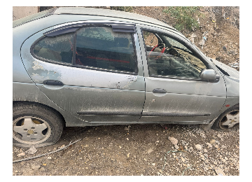 Megan 1 sağ ön arka kapı