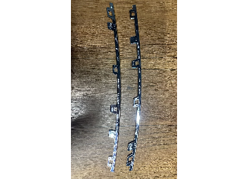 Ön Panjur Izgara Çıtası Nikelajlı Takım - Renault Clio 5 Faz 2 Orjinal